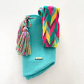 Turquoise Crochet bag