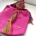 Fuchsia Wayuu Bucket Bag