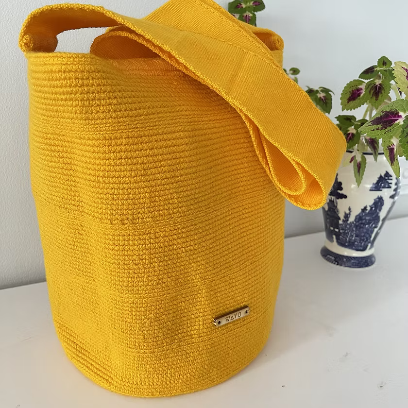 Handwoven Wayuu Shoulder Tote Bag